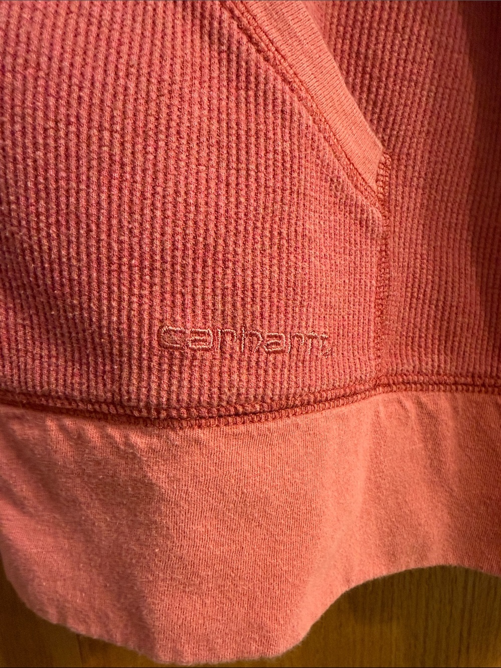 Carhartt Women's Hooded Zip Jacket in Rose Pink - Picture 2 of 7